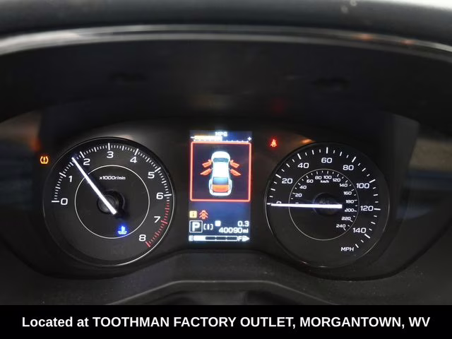 2023 Crystal Black Silica Subaru Impreza Premium AWD Hatchback