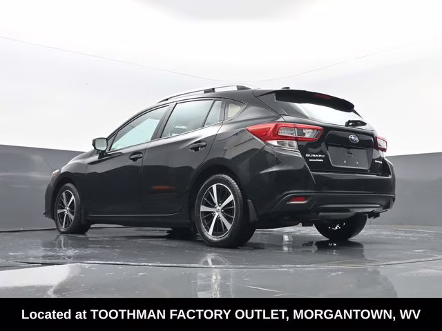 2023 Crystal Black Silica Subaru Impreza Premium AWD Hatchback