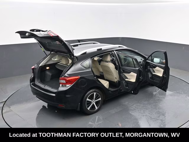 2023 Crystal Black Silica Subaru Impreza Premium AWD Hatchback