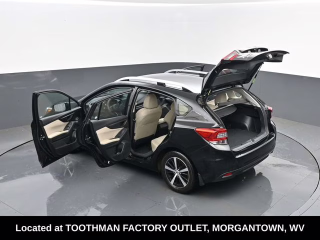 2023 Crystal Black Silica Subaru Impreza Premium AWD Hatchback