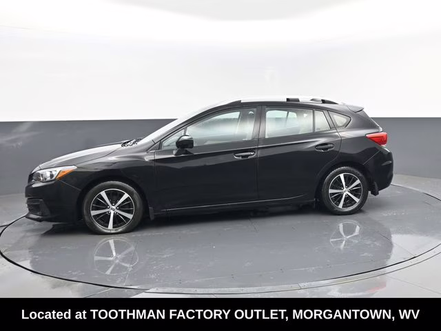 2023 Crystal Black Silica Subaru Impreza Premium AWD Hatchback