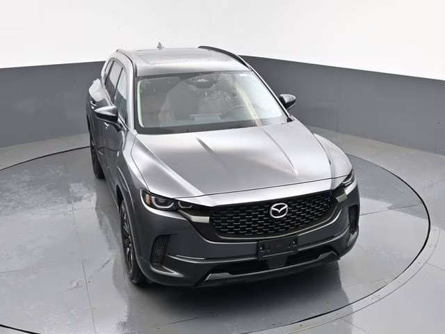 2025 Machine Gray Metallic Mazda CX-50 Hybrid Premium AWD SUV
