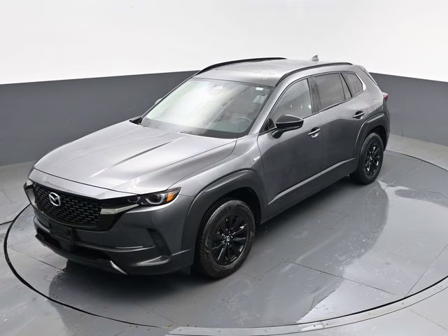 2025 Machine Gray Metallic Mazda CX-50 Hybrid Premium AWD SUV