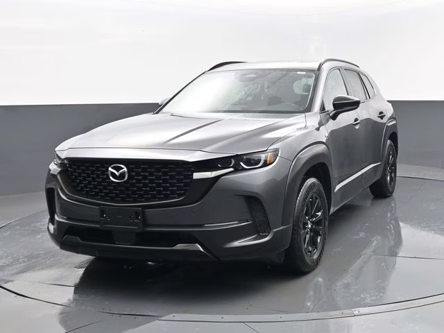 2025 Machine Gray Metallic Mazda CX-50 Hybrid Premium AWD SUV