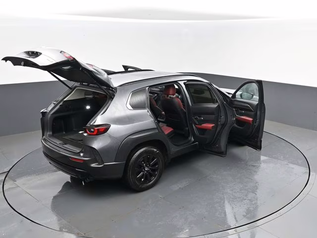 2025 Machine Gray Metallic Mazda CX-50 Hybrid Premium AWD SUV