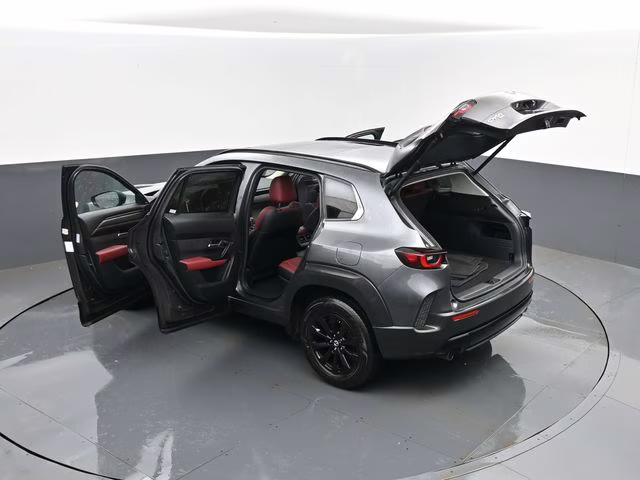 2025 Machine Gray Metallic Mazda CX-50 Hybrid Premium AWD SUV