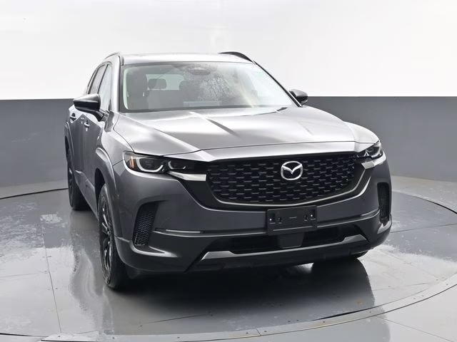 2025 Machine Gray Metallic Mazda CX-50 Hybrid Premium AWD SUV