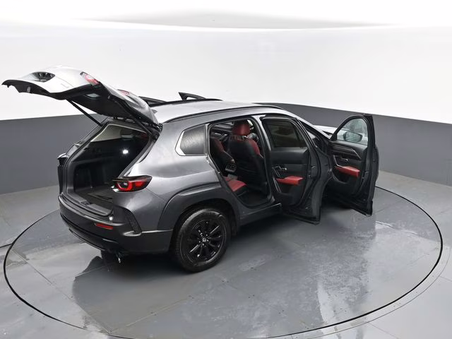 2025 Machine Gray Metallic Mazda CX-50 Hybrid Premium AWD SUV