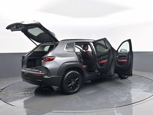 2025 Machine Gray Metallic Mazda CX-50 Hybrid Premium AWD SUV