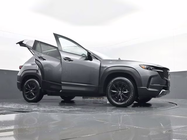 2025 Machine Gray Metallic Mazda CX-50 Hybrid Premium AWD SUV