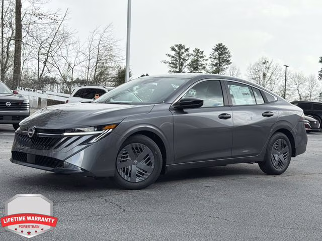 2026 Gun Metallic Nissan Sentra S FWD Sedan