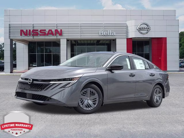 2026 Gun Metallic Nissan Sentra S FWD Sedan