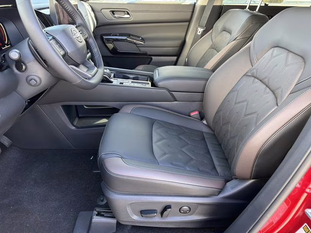 2026 Scarlet Ember Tintcoat Nissan Pathfinder Platinum FWD SUV