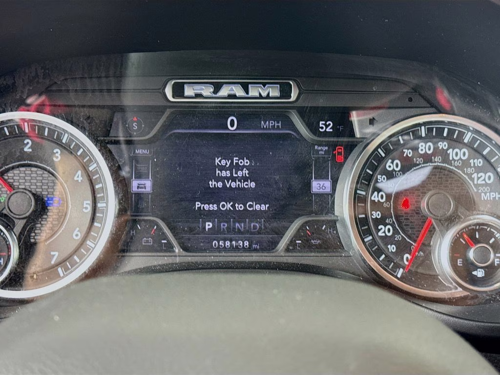 2021 Billet Silver Metallic Clearcoat Ram 1500 Big Horn/Lone Star 4X4 Truck