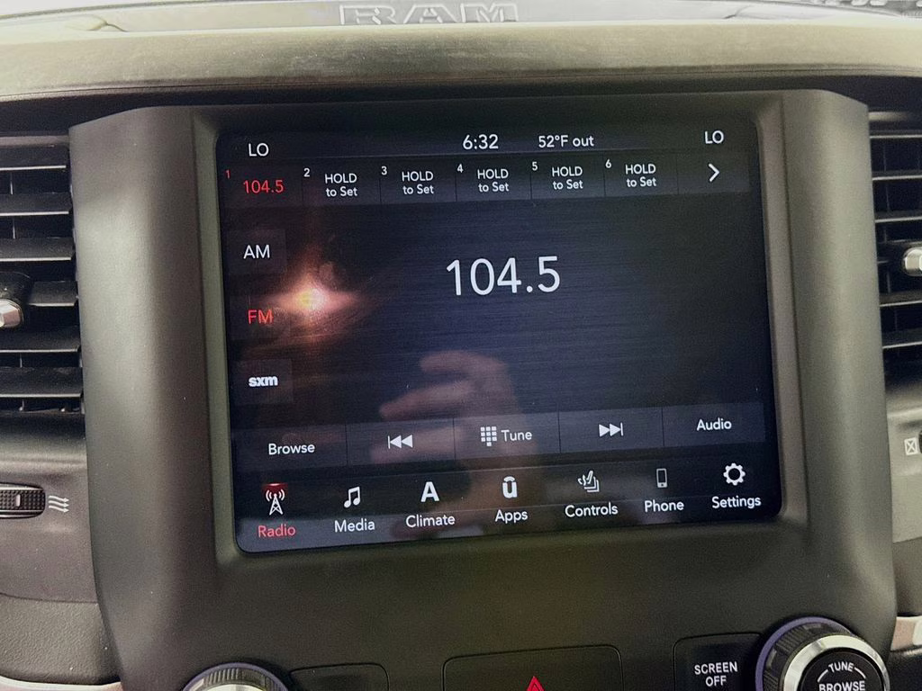 2021 Billet Silver Metallic Clearcoat Ram 1500 Big Horn/Lone Star 4X4 Truck