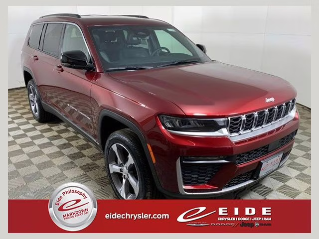 2026 Velvet Red Pearlcoat Jeep Grand Cherokee L Limited 4X4 SUV