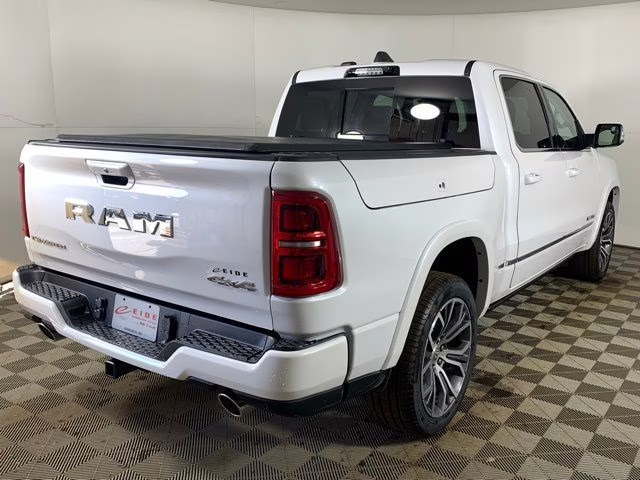 2026 Ivory White Tri-Coat Pearlcoat Ram 1500 Tungsten 4X4 Truck