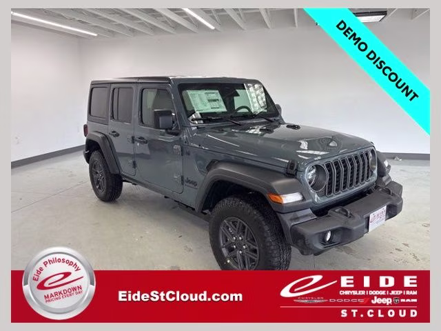 2026 Anvil Clear Coat Jeep Wrangler Sport S 4X4 SUV