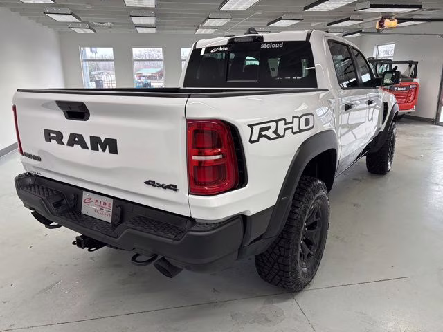 2026 Bright White Clearcoat Ram 1500 RHO 4X4 Truck