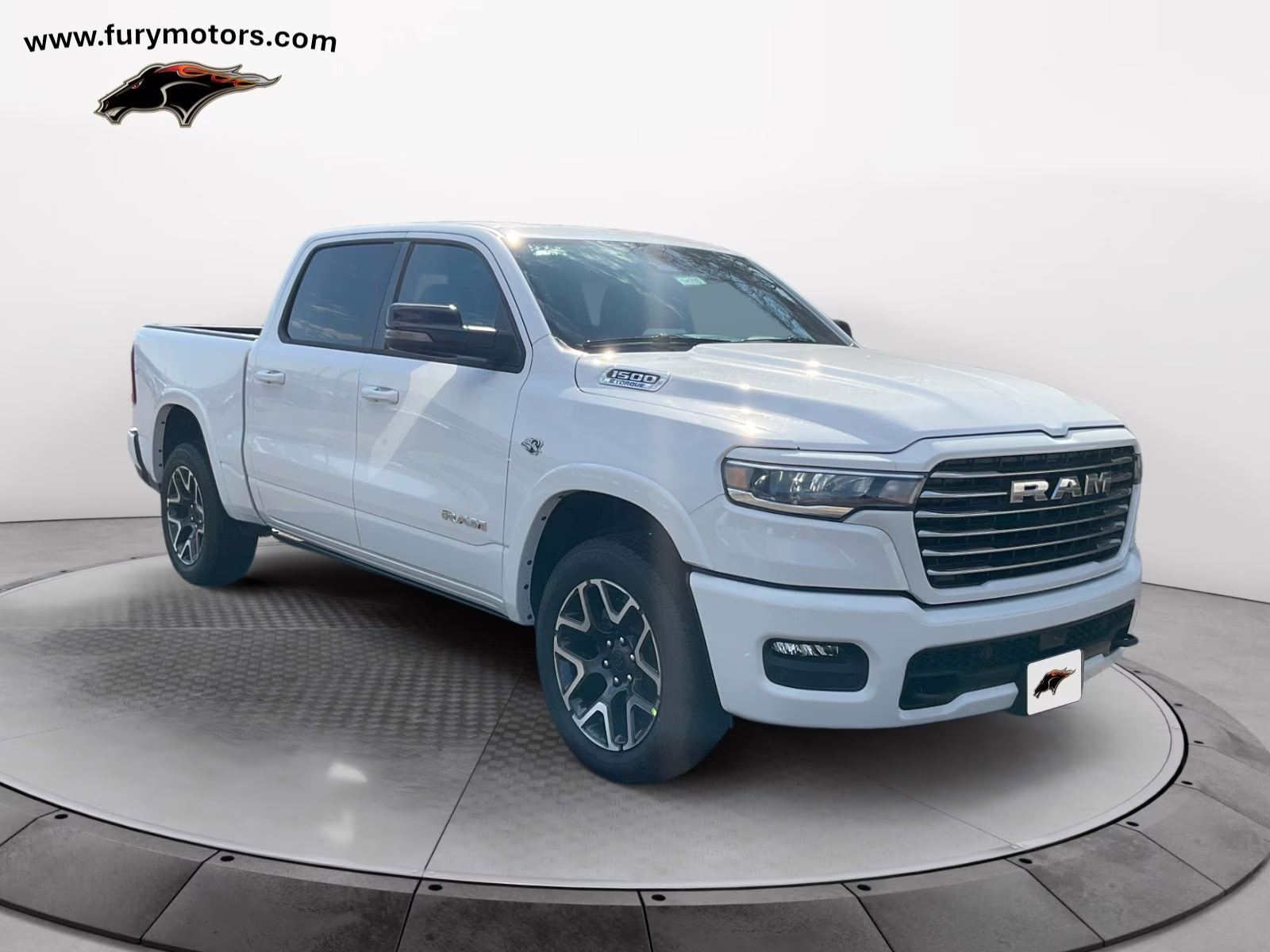 2026 Bright White Clearcoat Ram 1500 Laramie 4X4 Truck