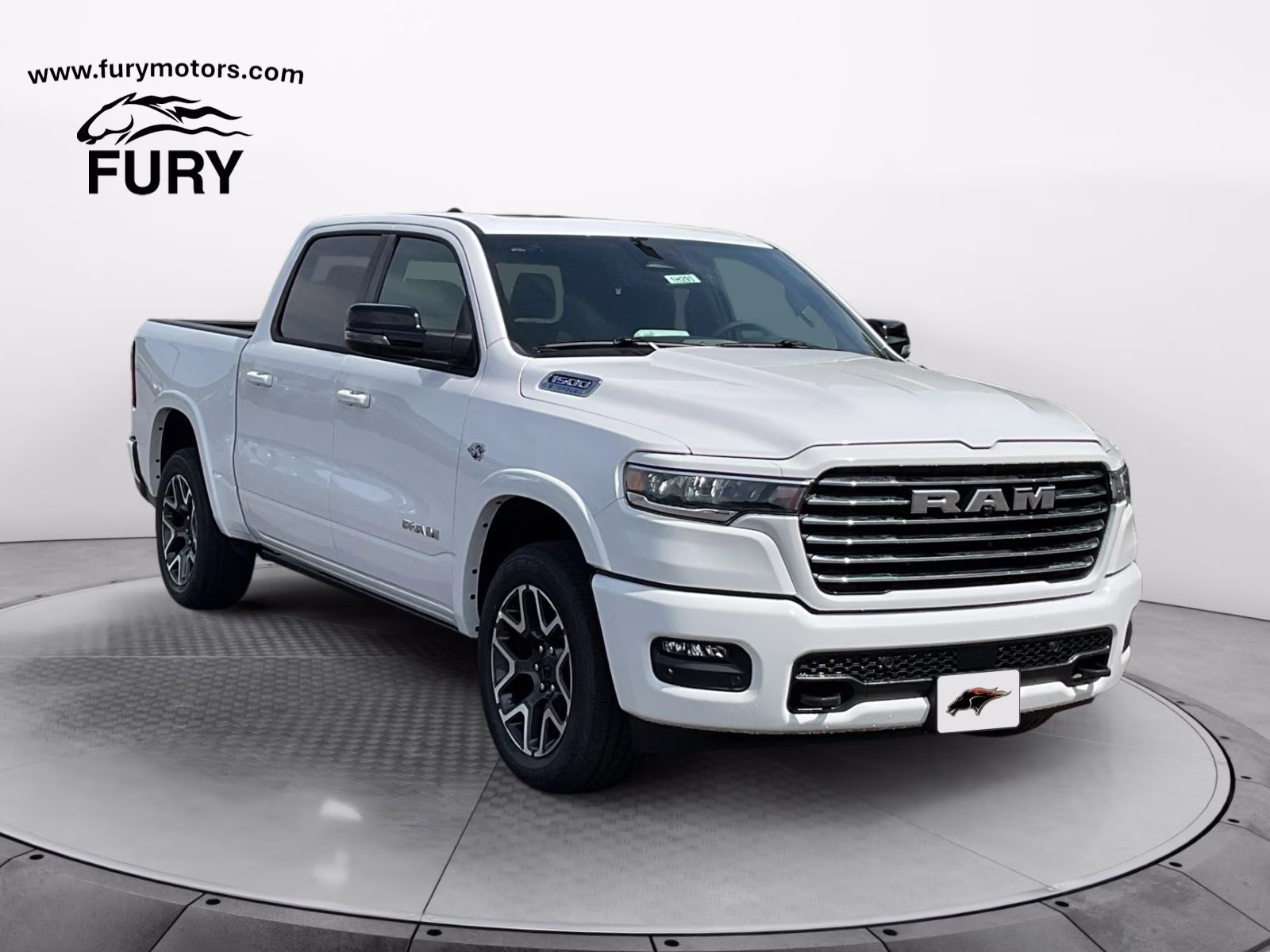 2026 Bright White Clearcoat Ram 1500 Laramie 4X4 Truck