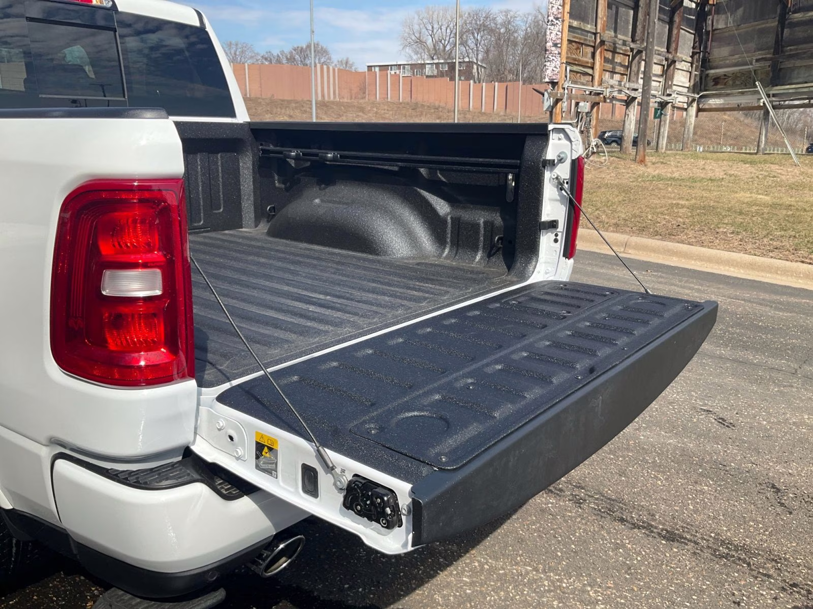 2026 Bright White Clearcoat Ram 1500 Laramie 4X4 Truck