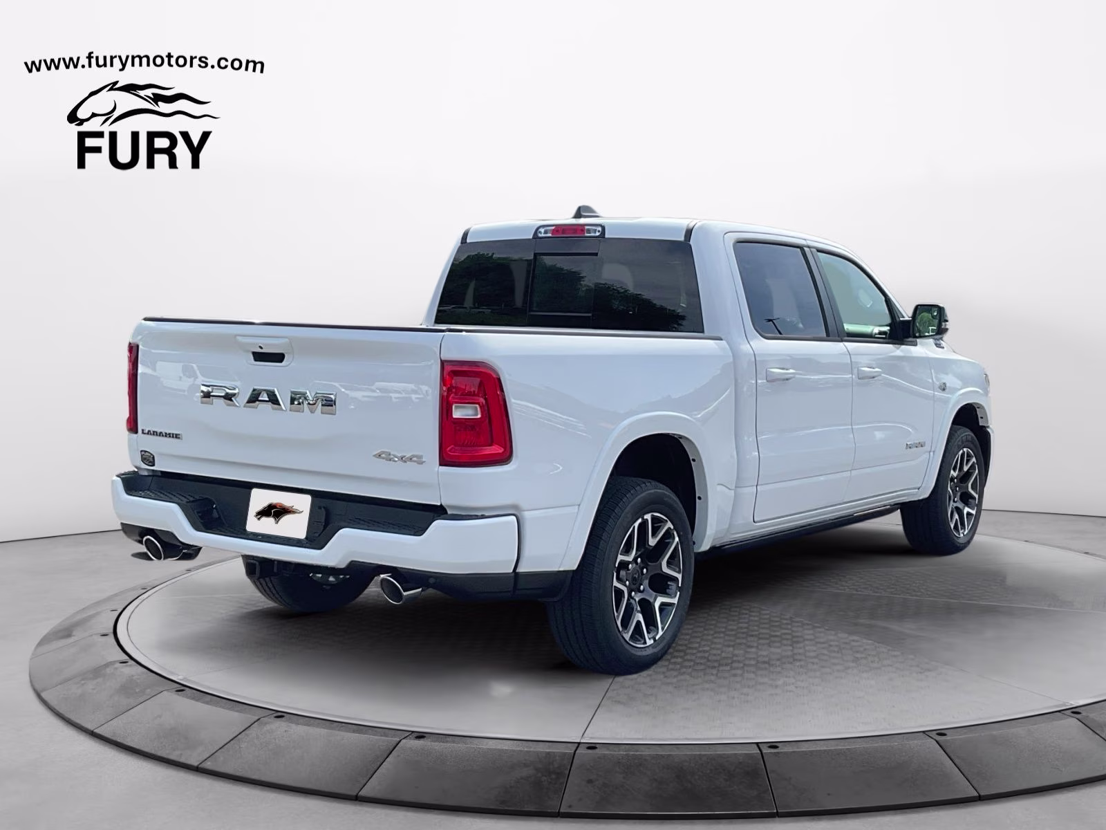 2026 Bright White Clearcoat Ram 1500 Laramie 4X4 Truck