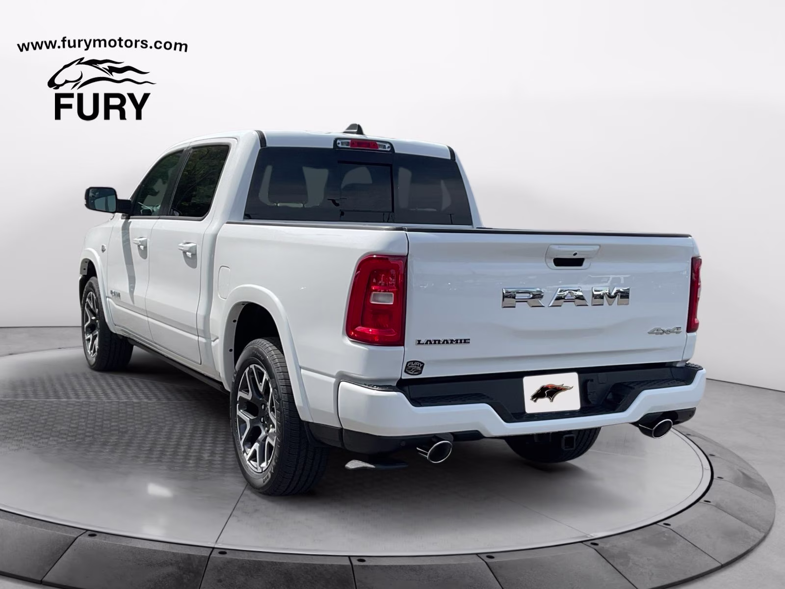 2026 Bright White Clearcoat Ram 1500 Laramie 4X4 Truck
