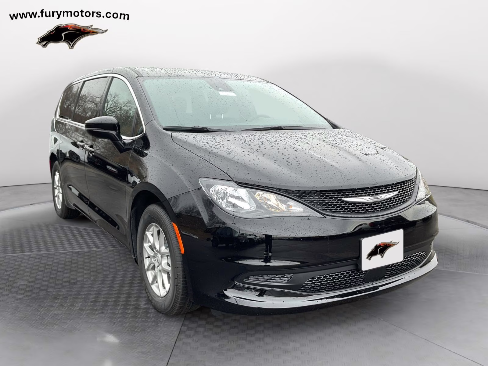 2026 Diamond Black Crystal Pearlcoat Chrysler Voyager LX FWD Van