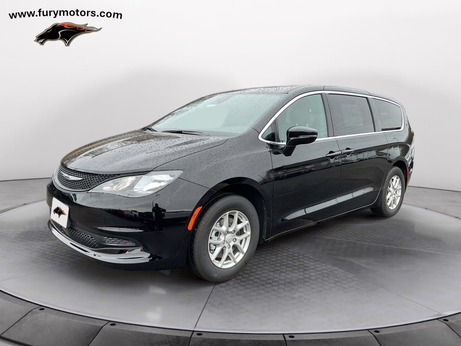 2026 Diamond Black Crystal Pearlcoat Chrysler Voyager LX FWD Van