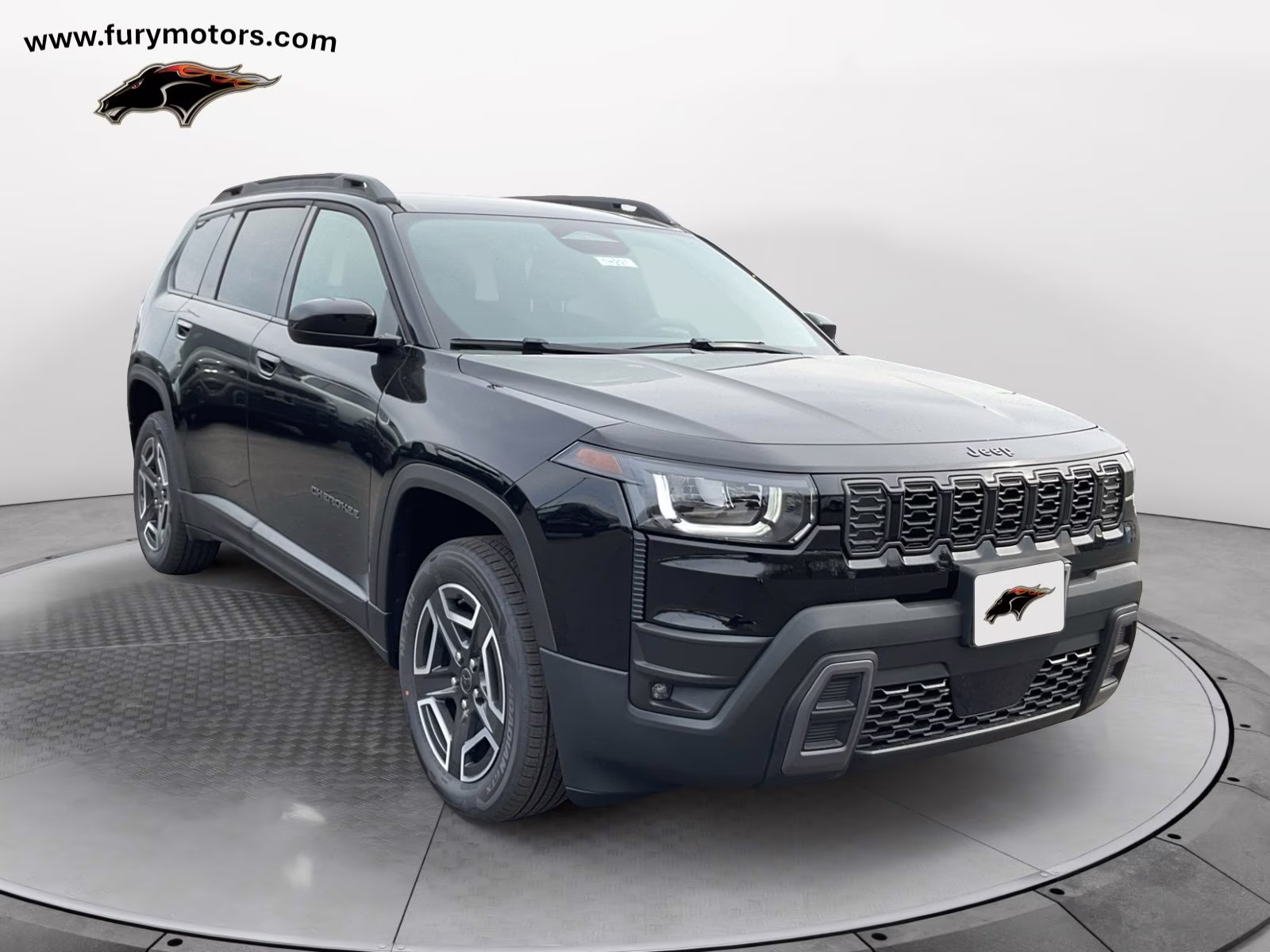 2026 Diamond Black Crystal Pearlcoat Jeep Cherokee Laredo 4X4 SUV