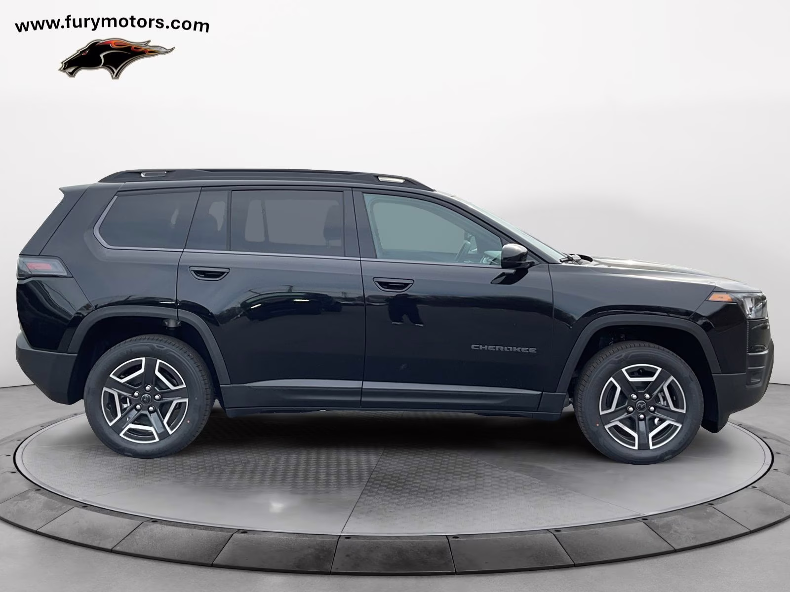 2026 Diamond Black Crystal Pearlcoat Jeep Cherokee Laredo 4X4 SUV