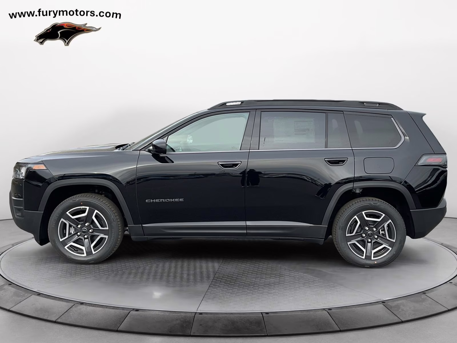 2026 Diamond Black Crystal Pearlcoat Jeep Cherokee Laredo 4X4 SUV