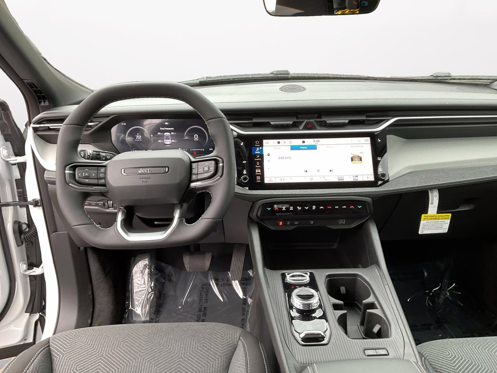 2026 Bright White Clearcoat Jeep Cherokee Laredo 4X4 SUV