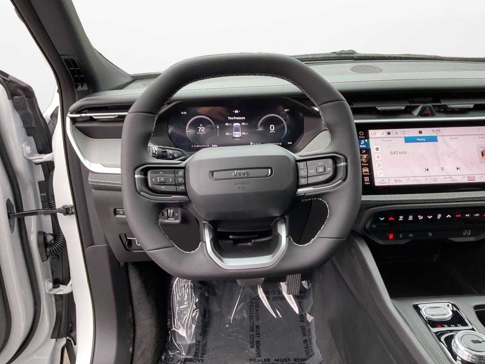 2026 Bright White Clearcoat Jeep Cherokee Laredo 4X4 SUV