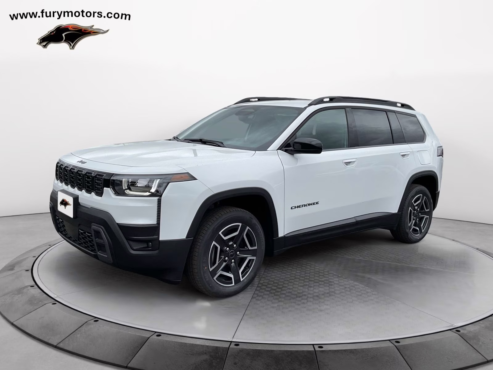 2026 Bright White Clearcoat Jeep Cherokee Laredo 4X4 SUV