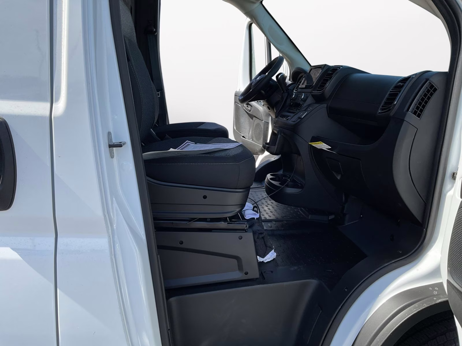 2026 Bright White Clearcoat Ram ProMaster 2500 High Roof FWD Van