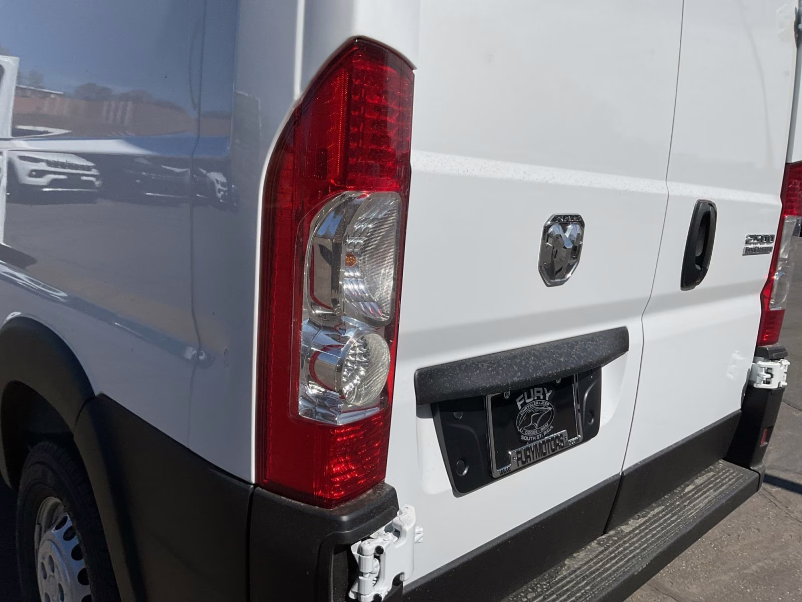 2026 Bright White Clearcoat Ram ProMaster 2500 High Roof FWD Van