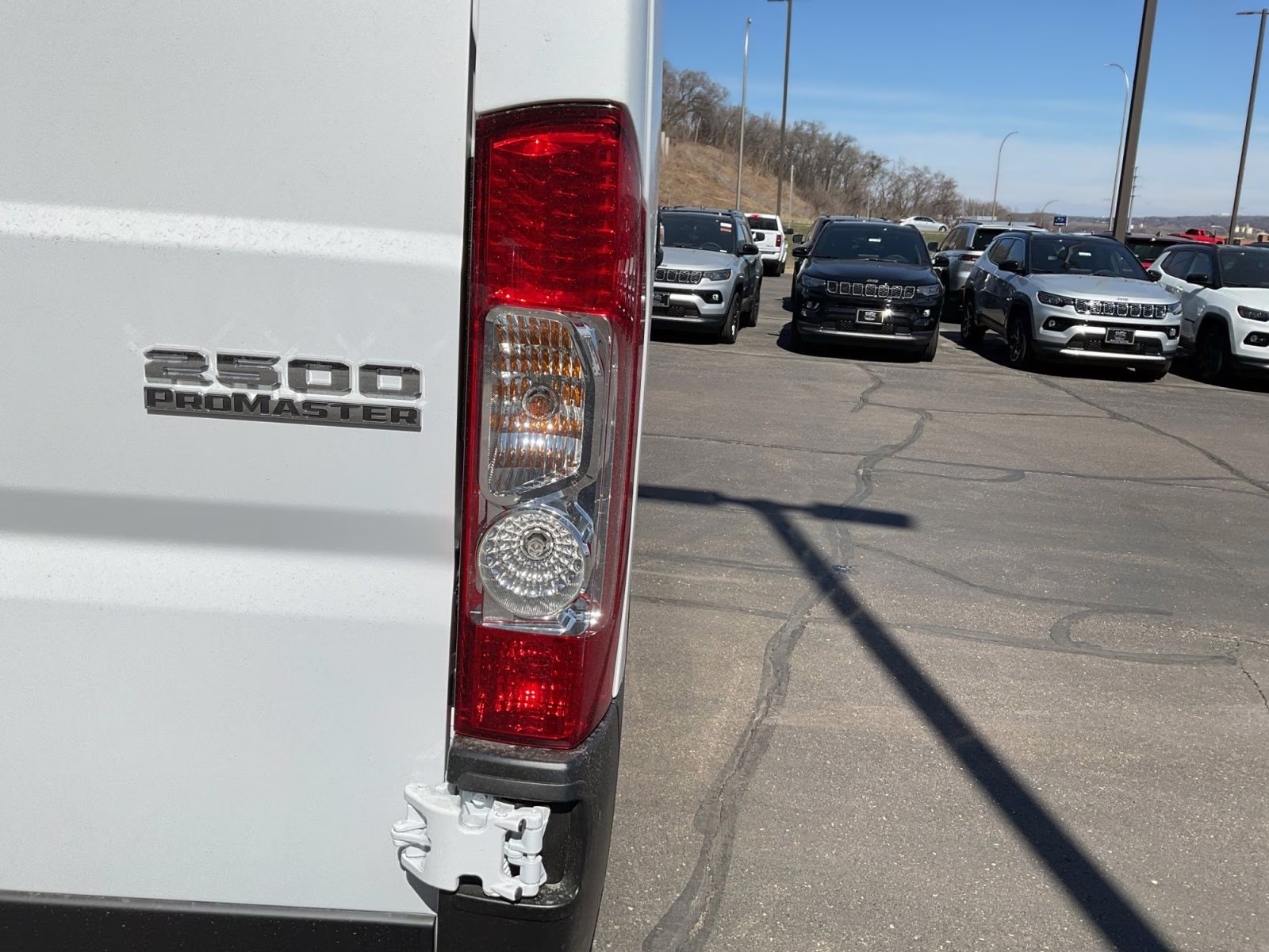 2026 Bright White Clearcoat Ram ProMaster 2500 High Roof FWD Van