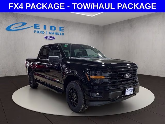 2026 Agate Black Metallic Ford F-150 XLT Black Appearance 4X4 Truck