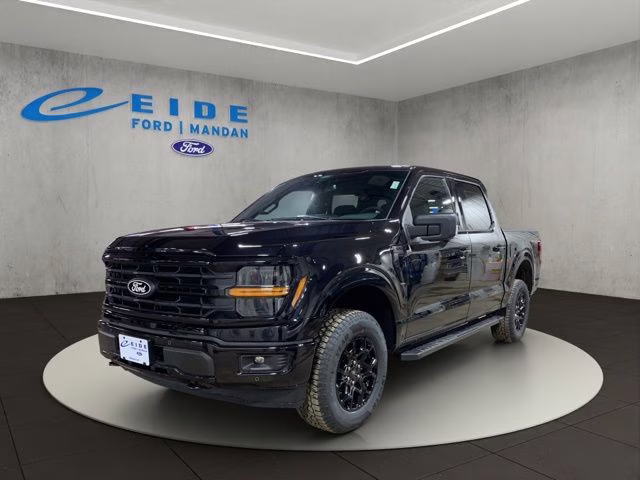 2026 Agate Black Metallic Ford F-150 XLT Black Appearance 4X4 Truck