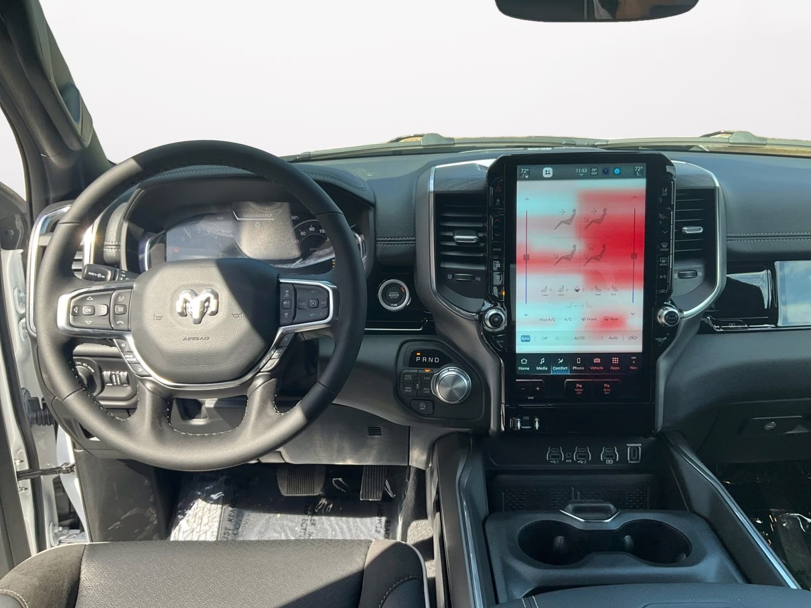 2026 Bright White Clearcoat Ram 1500 Laramie 4X4 Truck