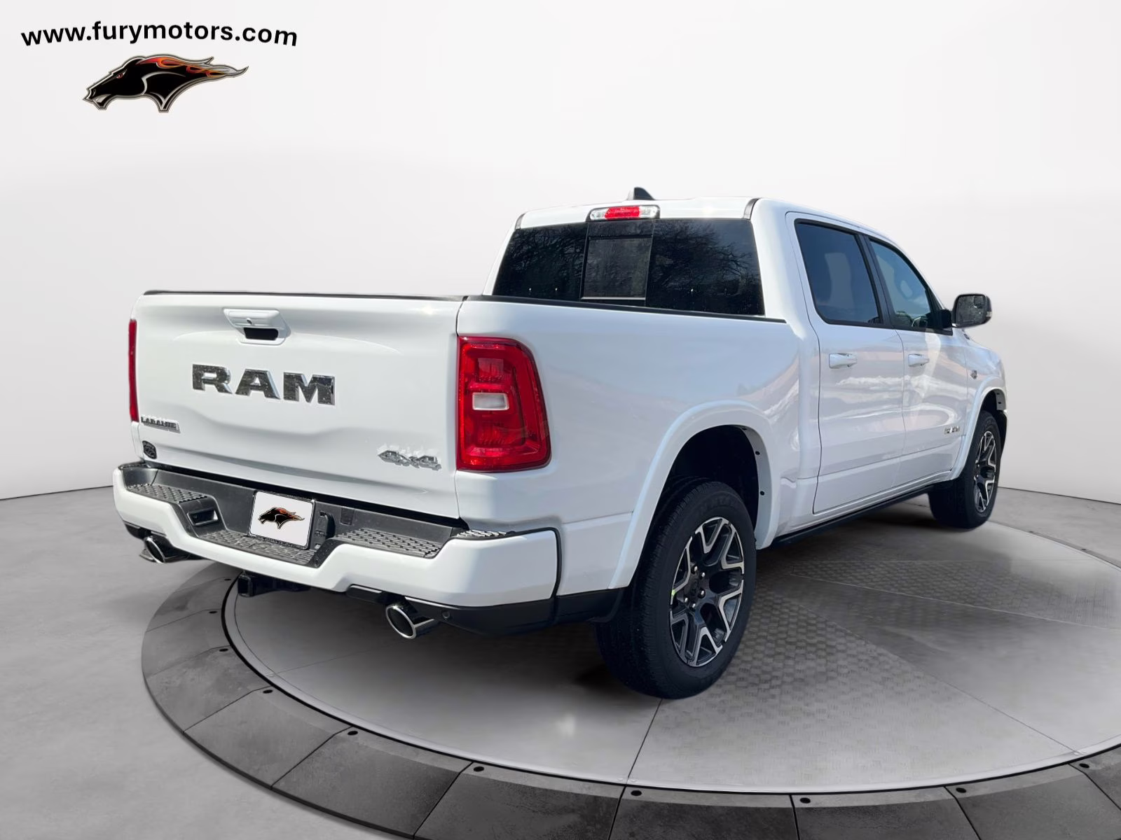 2026 Bright White Clearcoat Ram 1500 Laramie 4X4 Truck