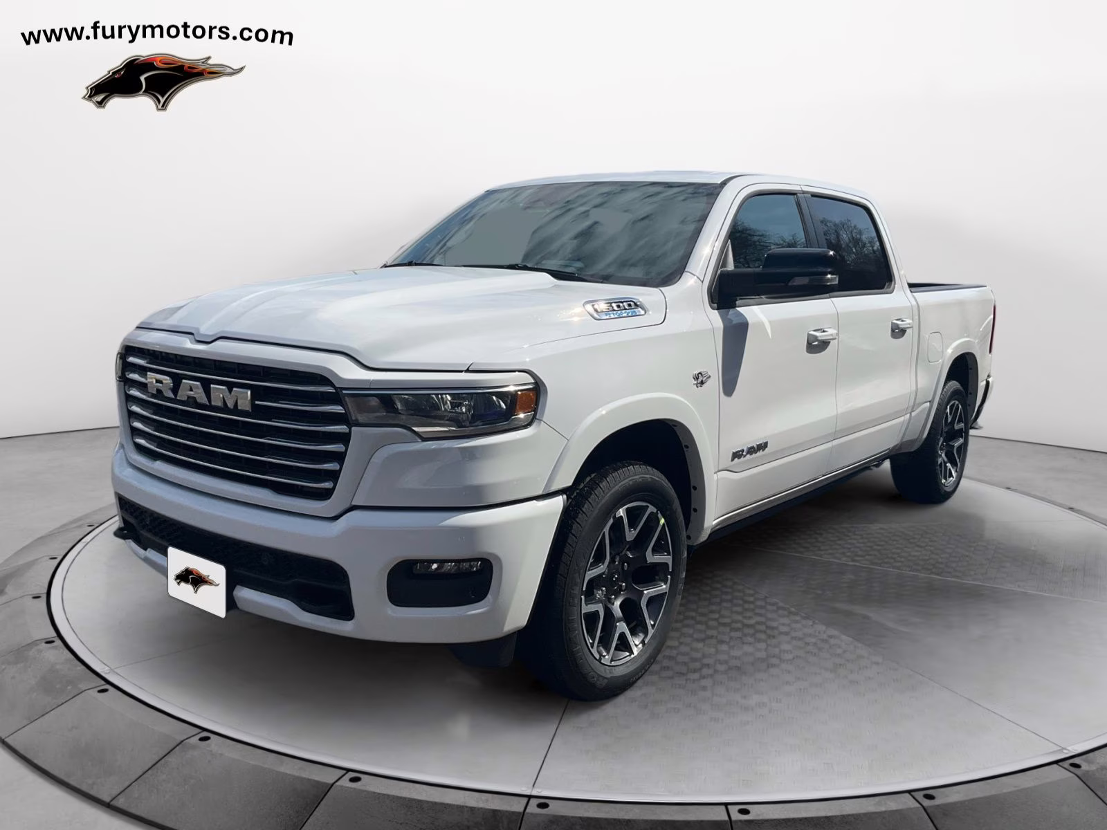 2026 Bright White Clearcoat Ram 1500 Laramie 4X4 Truck