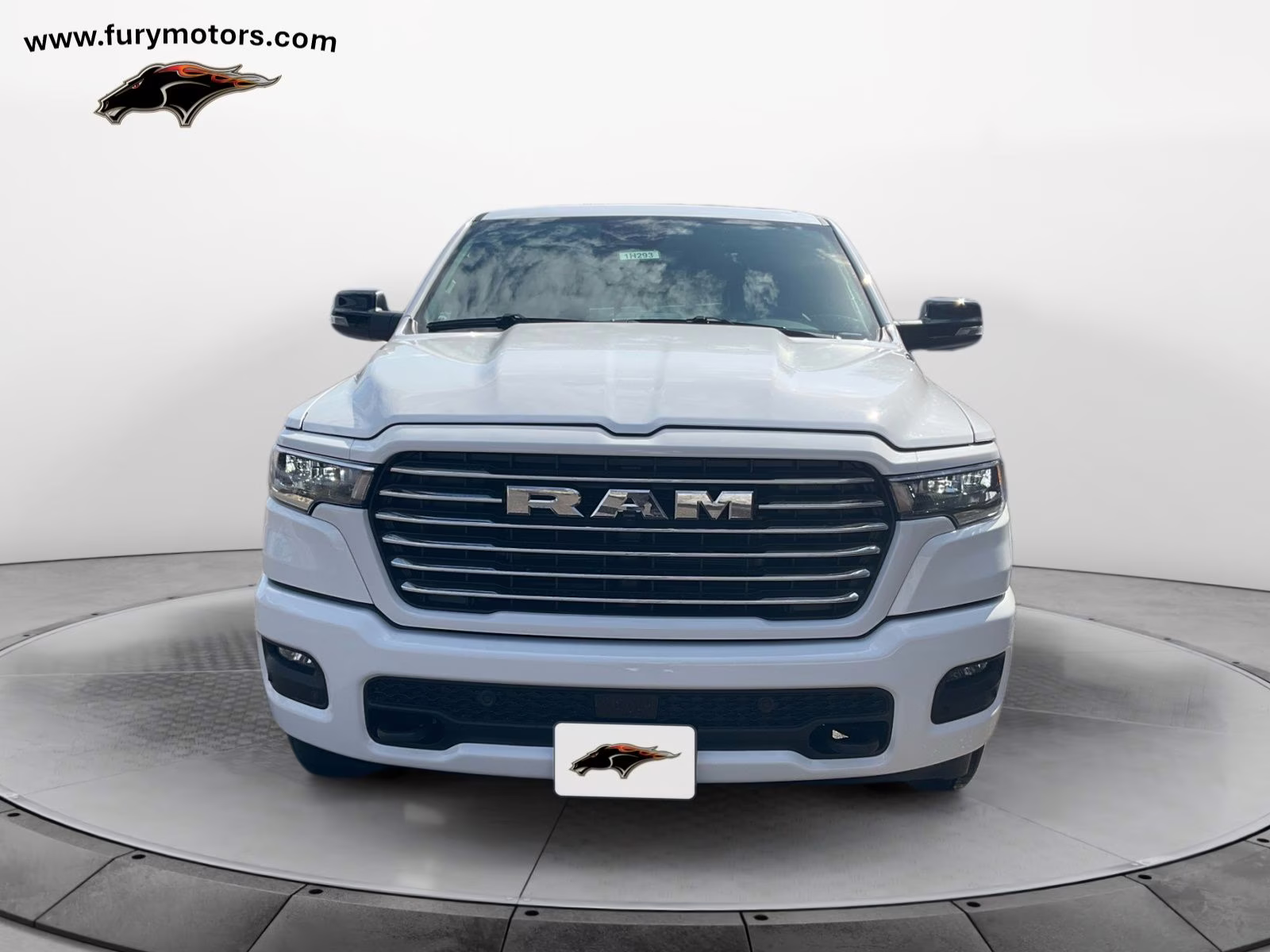 2026 Bright White Clearcoat Ram 1500 Laramie 4X4 Truck