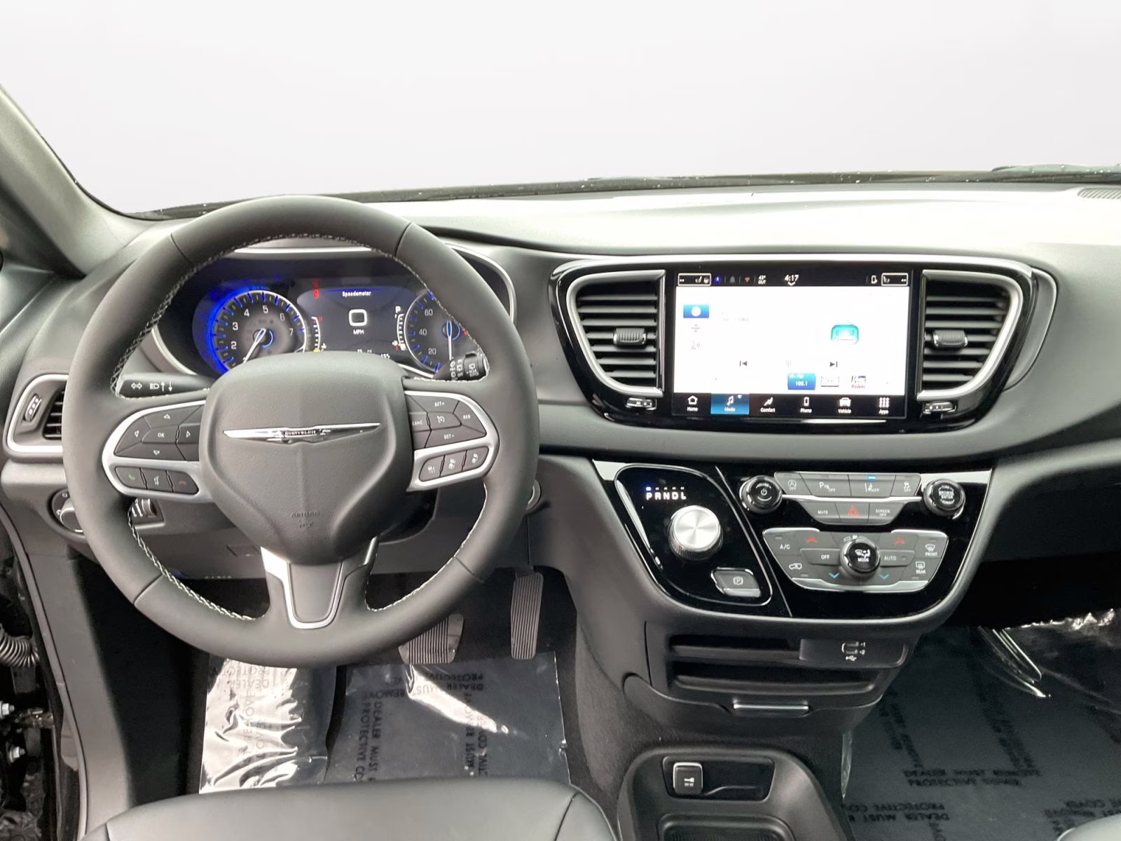 2026 Diamond Black Crystal Pearlcoat Chrysler Voyager LX FWD Van