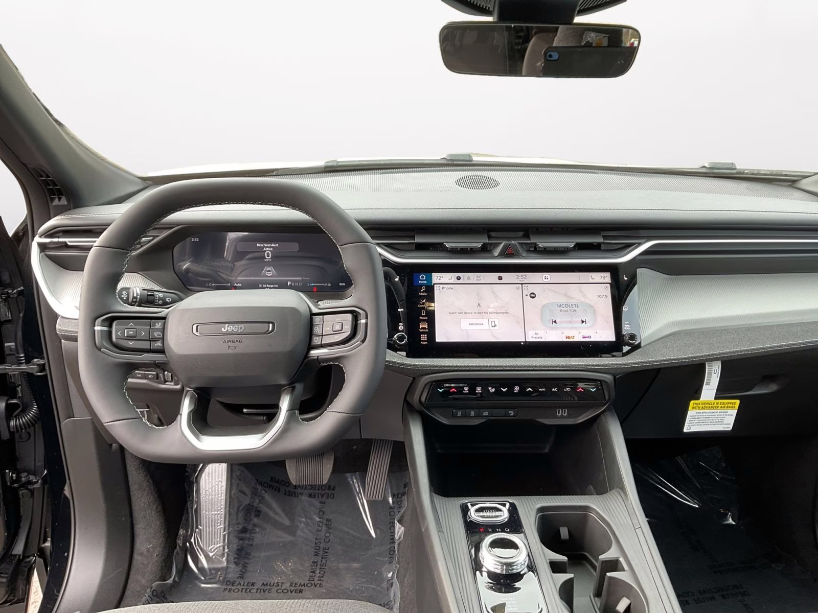 2026 Diamond Black Crystal Pearlcoat Jeep Cherokee Laredo 4X4 SUV