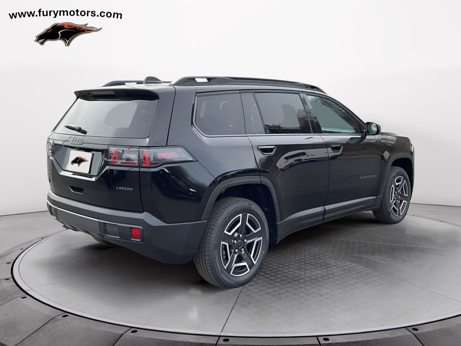 2026 Diamond Black Crystal Pearlcoat Jeep Cherokee Laredo 4X4 SUV