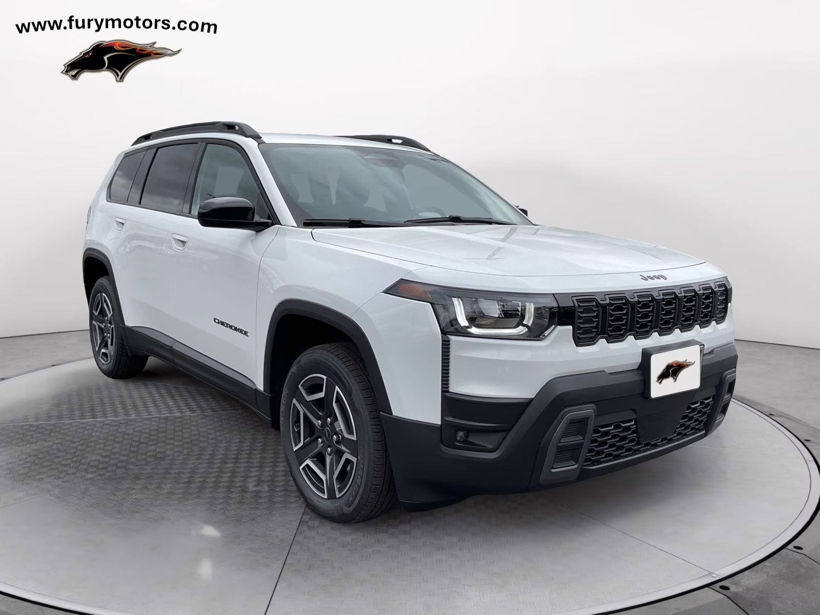 2026 Bright White Clearcoat Jeep Cherokee Laredo 4X4 SUV