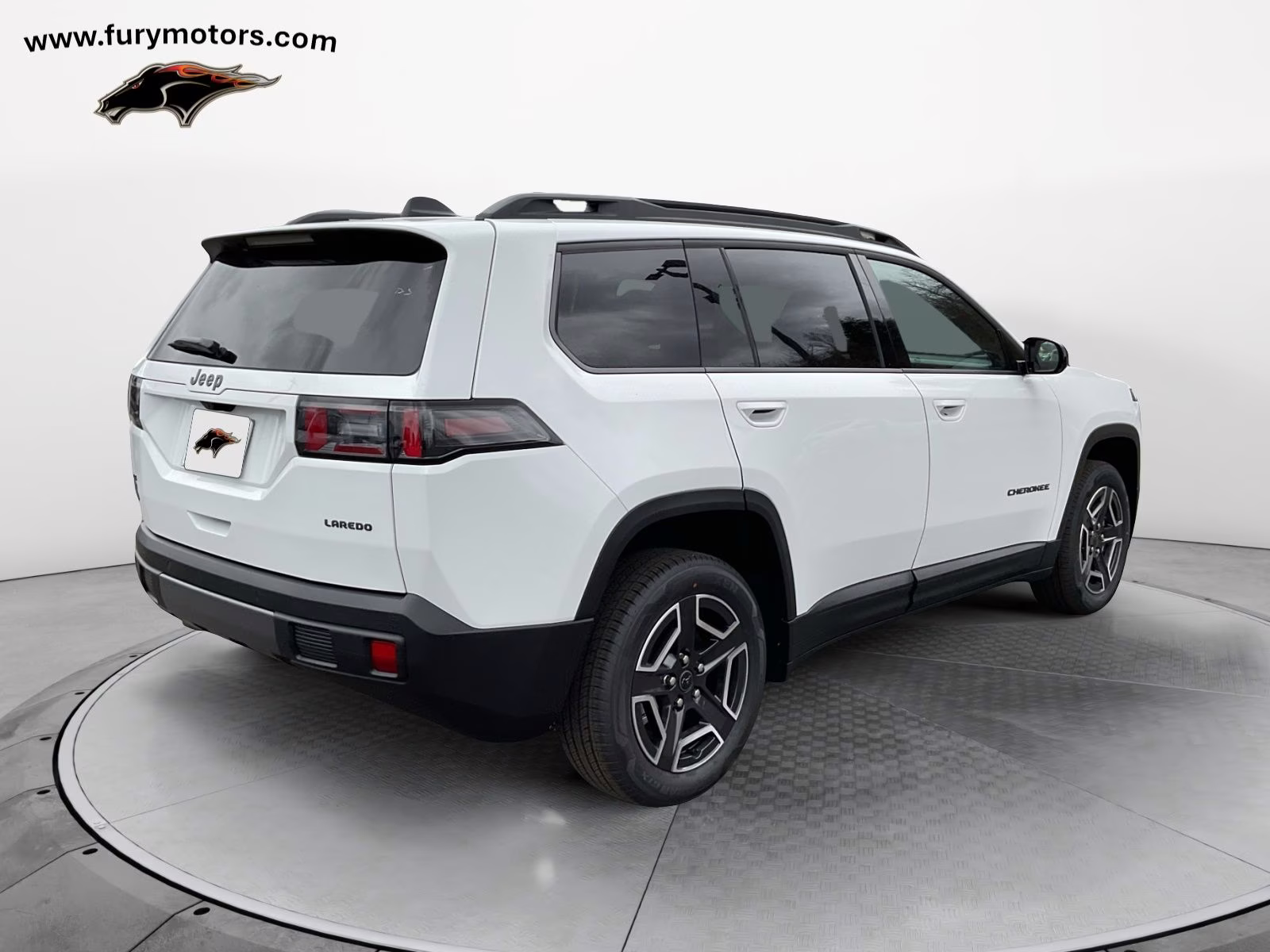 2026 Bright White Clearcoat Jeep Cherokee Laredo 4X4 SUV
